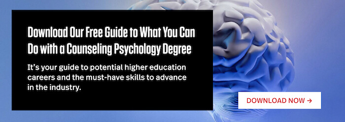 Download Our Free Guide to Advancing Your Counseling Psychology Career“ width=